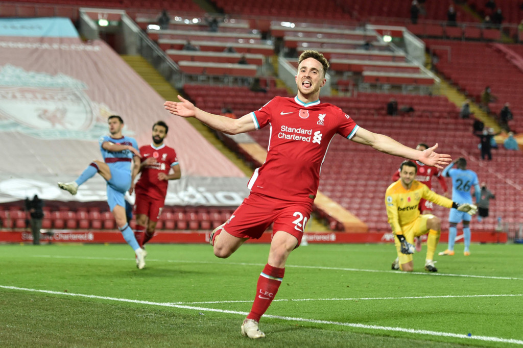 Diogo Jota Bawa The Reds Menang 2-1 Atas West Ham
