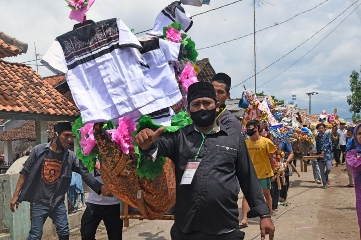 Suasana Perayaan Maulid Nabi di Serang