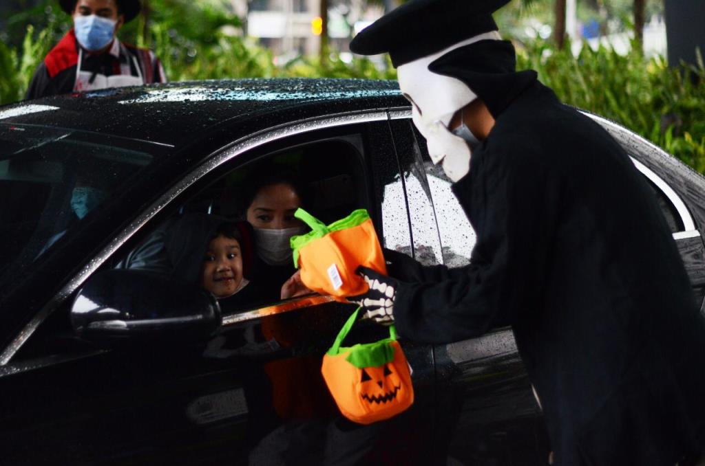 Central Park dan Neo Soho Mall menawarkan pengalaman Halloween yang berbeda dan sangat unik (Foto:Dok)