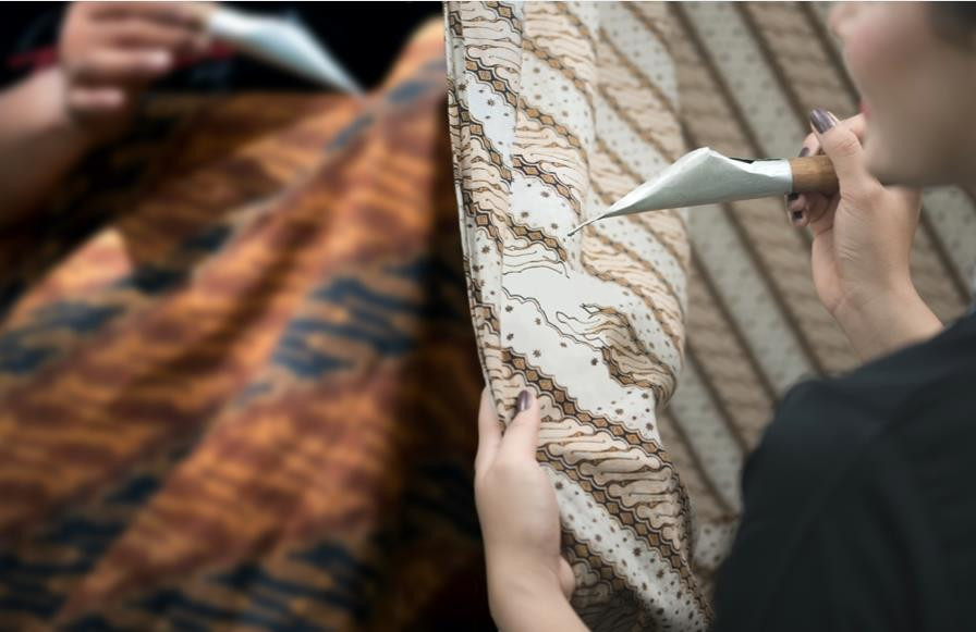 Batik khas Indonesia (Foto:Canva.com)