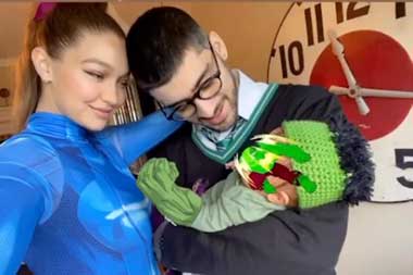 Zayn Malik dan Gigi Hadid Bagikan Foto Keluarga Pertama Kali