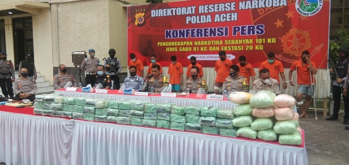 Bandar Narkoba di Aceh Tewas Ditembak