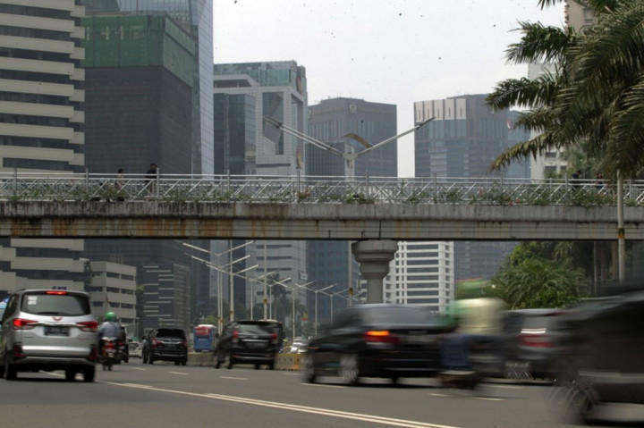 Jakarta Bangun JPO Sepeda Pertama di Indonesia