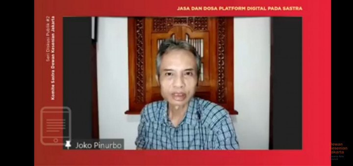 Joko Pinurbo Baru Sadar Pentingnya Promosi Karya Sastra di Media Digital