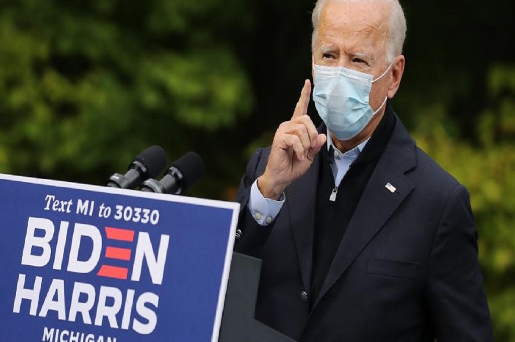 Joe Biden dari Partai Demokrat. (AFP)