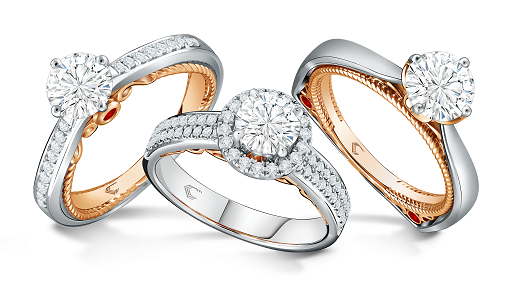 Saat ini, cincin berlian menjadi yang paling favorit untuk melambangkan ikatan cinta.(Foto: Dok. Mondial Jewelery)