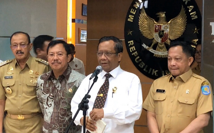 Mahfud: Tindak Penembak Pendeta Yeremia Tanpa Pandang Bulu