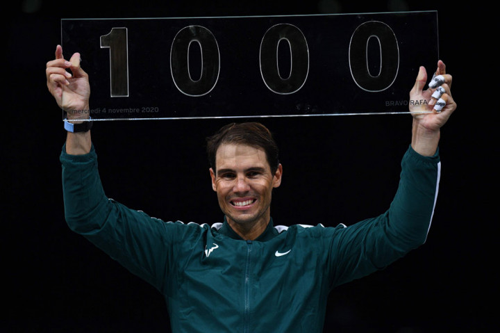 Nadal Klaim Kemenangan ke-1.000 Dalam Karirnya
