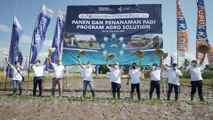 Pupuk Indonesia Tingkatkan Produktivitas dan Kesejahteraan Petani Lewat Agro Solution