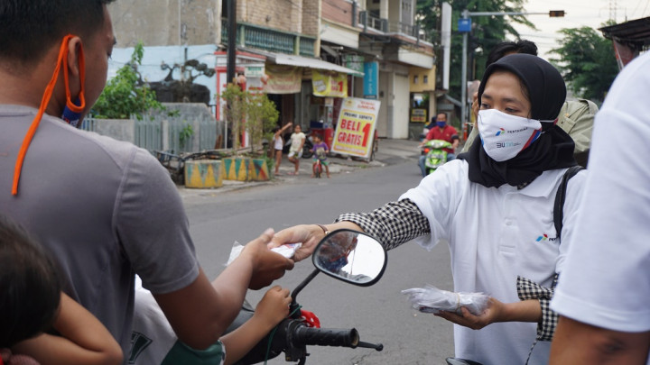 Cegah Penyebaran Covid-19, Pertamina EP Asset 4 Sosialisasi Protokol Kesehatan