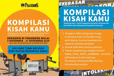 Prambors Rilis Konten Kompilasi Kisah Kamu Vol. 2