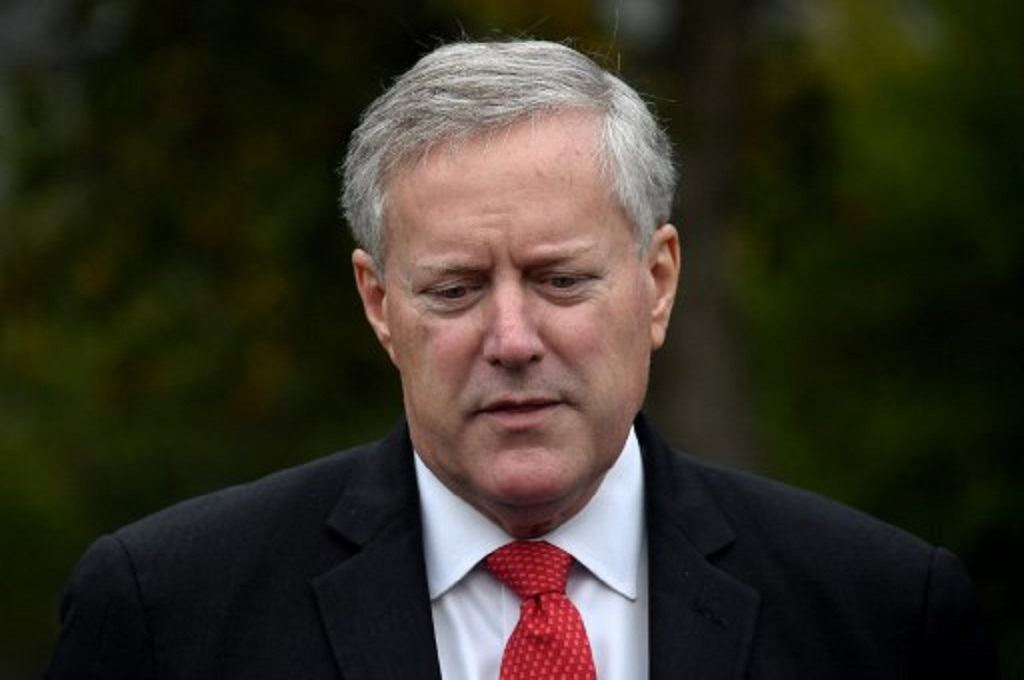 Kepala Staf Gedung Putih, Mark Meadows. (Olivier DOULIERY/AFP)