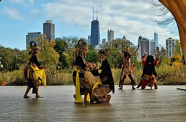 Tim Tari KJRI Chicago Pukau Hadirin Konferensi Ramayana Dunia
