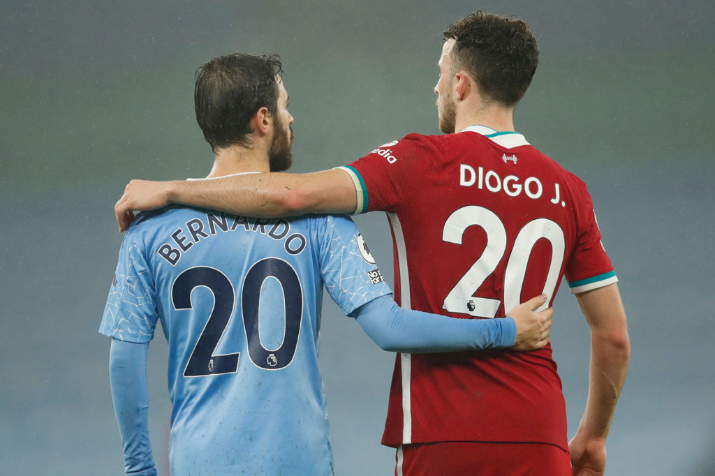 Manchester City vs Liverpool Berakhir Imbang 1-1