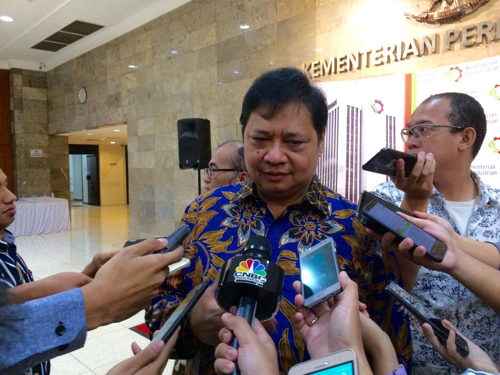 Menko Perekonomian Airlangga Hartarto. Foto: Medcom.id/Husen Miftahudin.