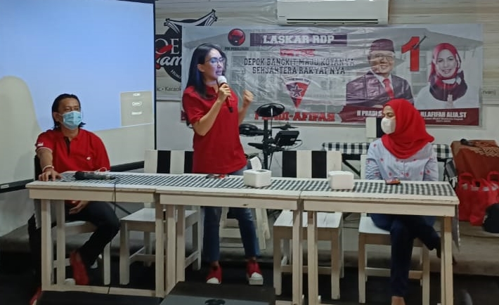 Dukung Pradi, Rieke Sebut Depok Butuh Perubahan