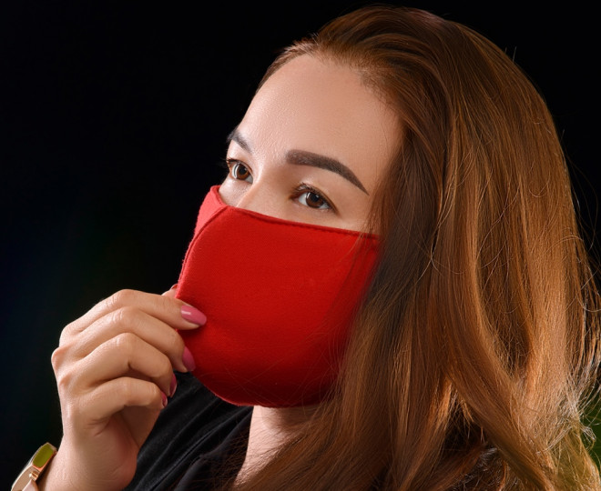 Masker kain menjadi pilihan yang harus kamu pertimbangkan saat berolahraga pada masa pandemi. (Foto lustrasi-Freepik)