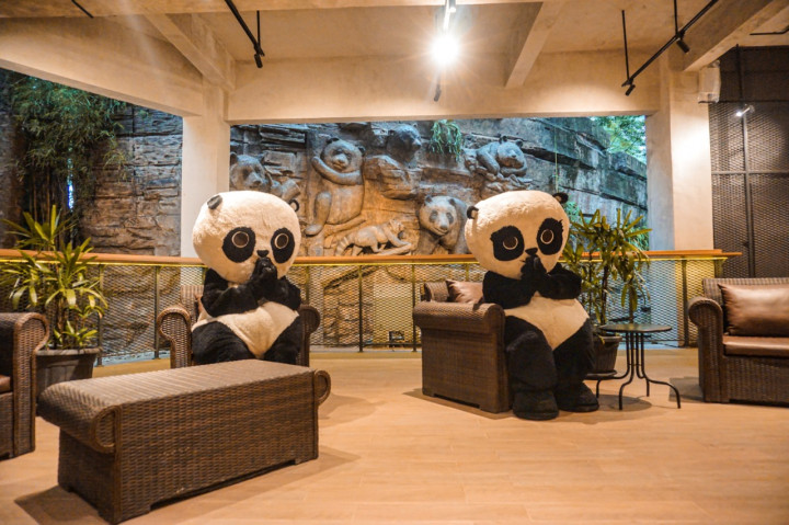 Ada Hotel Bertema Panda di Kawasan Puncak Bogor