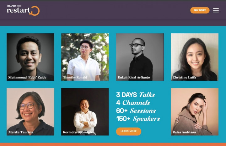 IDEAFEST 2020 Dorong Pertumbuhan Ekonomi dan Industri Kreatif