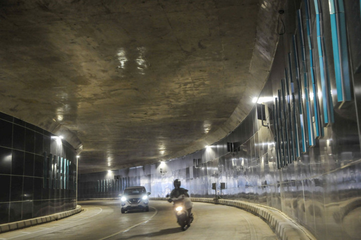 Underpass Senen Extension Diujicoba