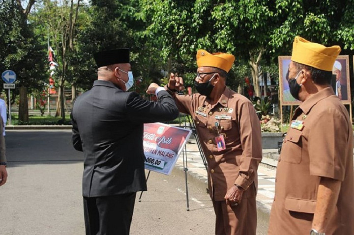Pemkab Malang Berikan Tali Asih ke Veteran
