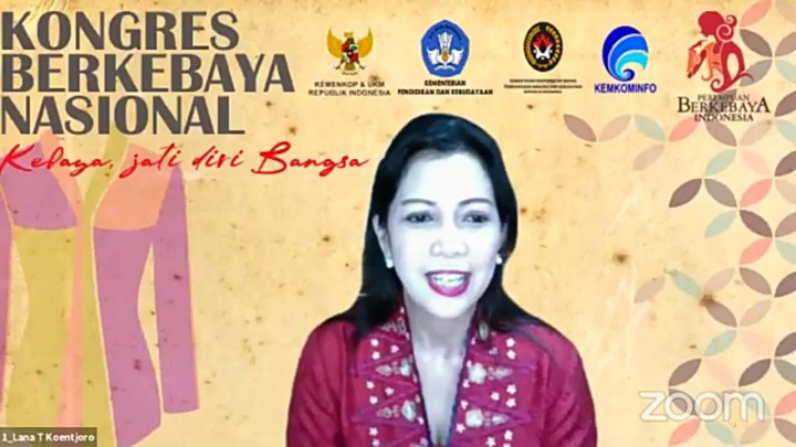 Desember, Kongres Berkebaya Nasional Digelar Virtual