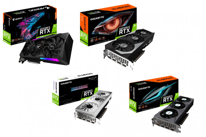 Gigabyte Rilis 5 Kartu Grafis NVIDIA RTX 3070