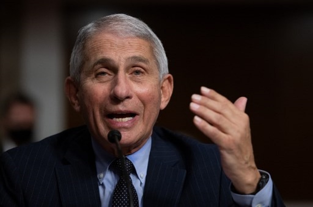 Dr Anthony Fauci, Direktur Institut Alergi dan Penyakit Menular Nasional AS . (Graeme JENNINGS/POOL/AFP)