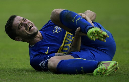 Fernando Gago. (JUAN MABROMATA / AFP)