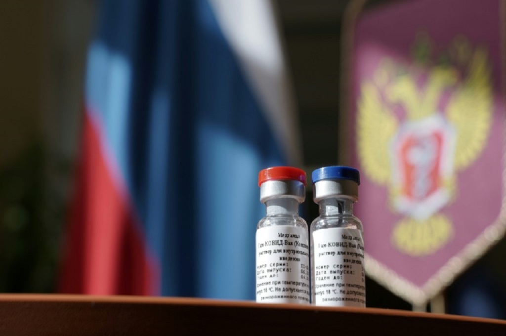 Sputnik V adalah vaksin yang dikembangkan Gamaleya Institute di Moskow, Rusia. (Foto: AFP)