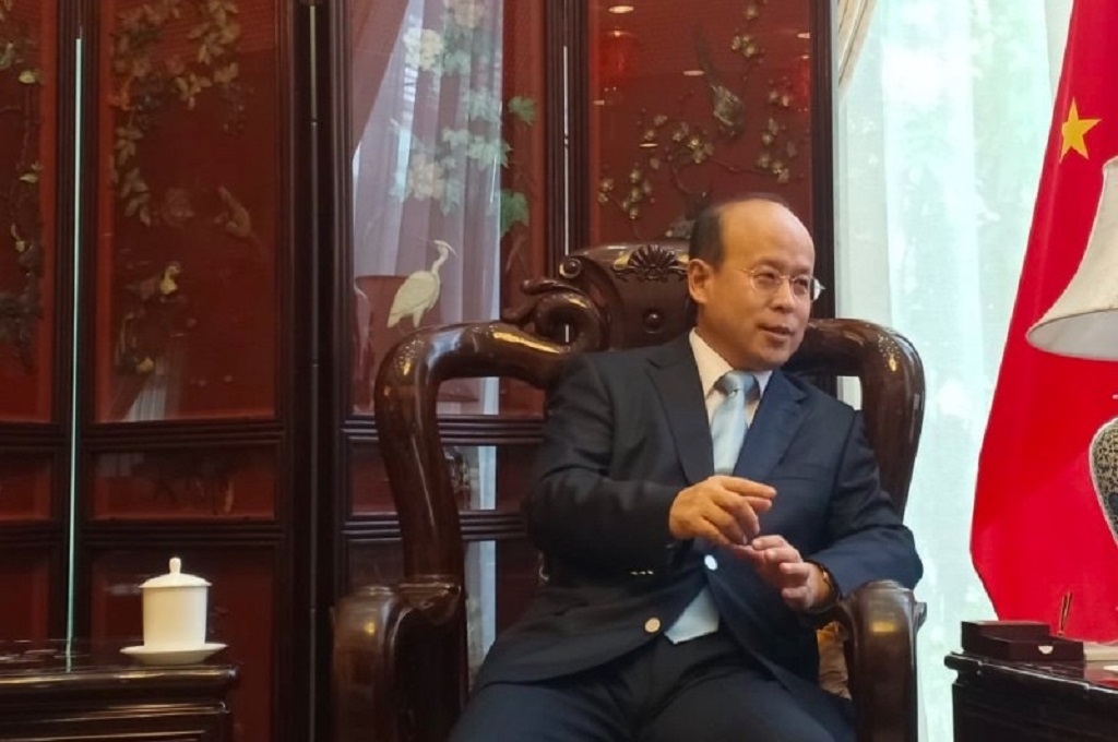 Duta Besar Tiongkok untuk Indonesia, Xiao Qian. (Medcom.id/Hariyanti)