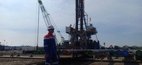 Ilustrasi proyek hulu migas. Foto: Medcom/ Suci Sedya