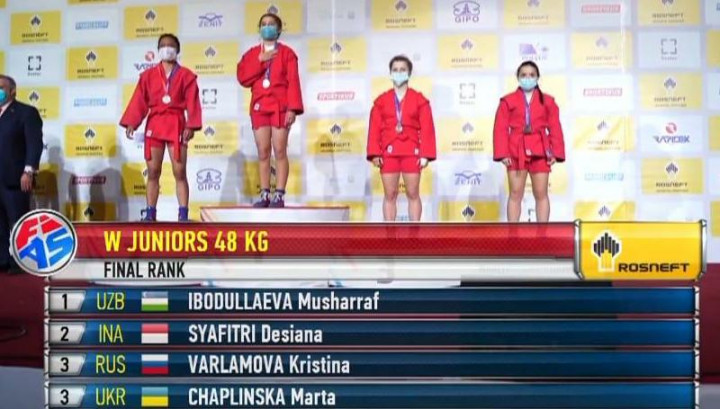 Atlet Karawang Harumkan Nama Indonesia Lewat Kejuaraan Dunia Sambo