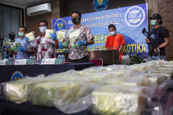 BNNP Kepri Tangkap Penyelundup 33 Kg Sabu