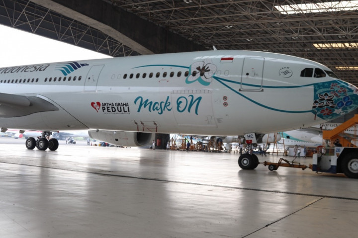 Garuda-Artha Graha Peduli Luncurkan Masker Sekar Jagat Nusantara