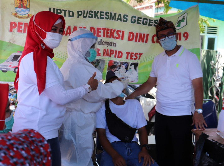 Peringati HKN, Pemkab Cirebon Swab Massal 5.600 Warga