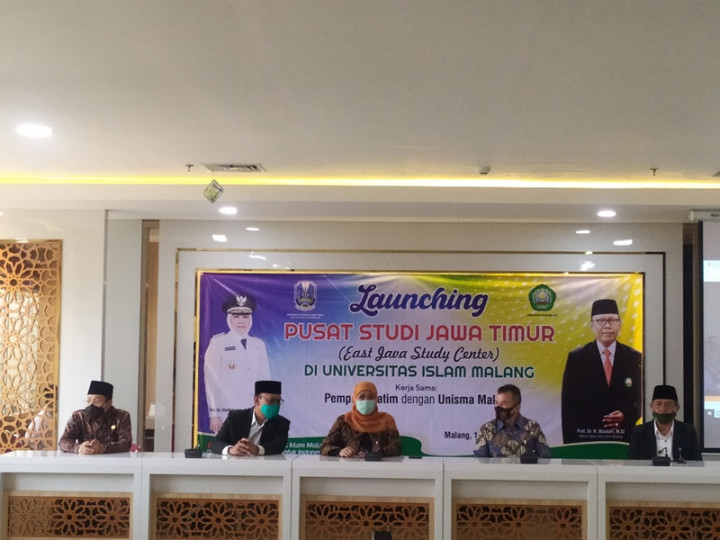 Resmikan Pusat Studi di Unisma, Khofifah Harap Jatim Mendunia