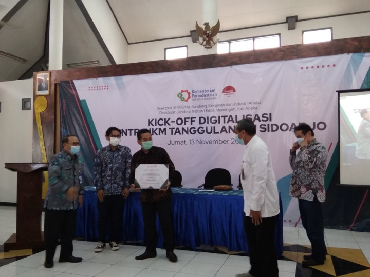 Pemasaran Melalui Digital Berpeluang Tingkatkan Perekonomian IKM Sidoarjo