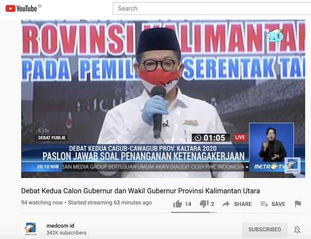 [Cek Fakta] Irianto Lambrie Sebut Kaltara Provinsi Bungsu yang Paling Mampu Menarik Investasi? Ini Faktanya