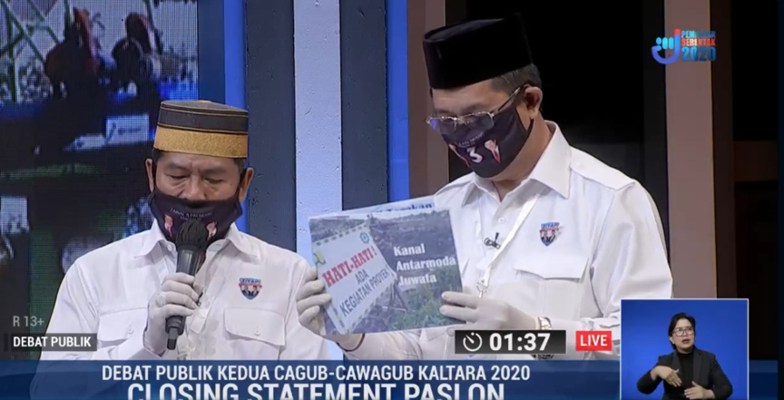 Zainal-Yansen Kritik Penggunaan Anggaran 5 Tahun Terakhir di Kaltara