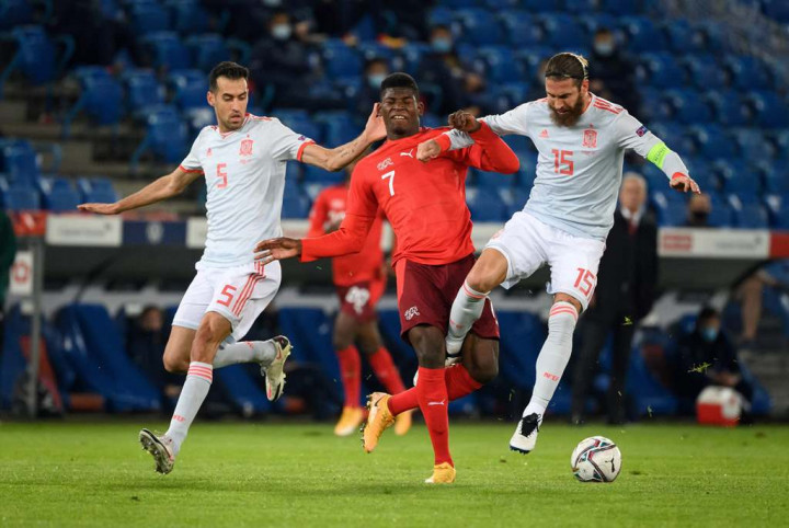 Swiss vs Spanyol: Diwarnai Kegagalan Penalti Ramos, Spanyol Ditahan Imbang