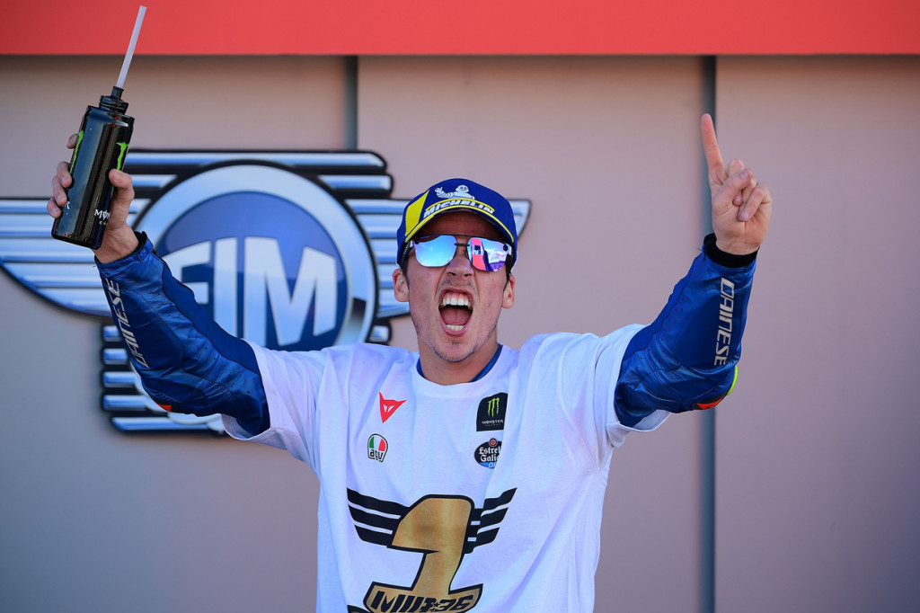 MotoGP Valencia, Morbidelli Menang, Joan Mir Juara Dunia