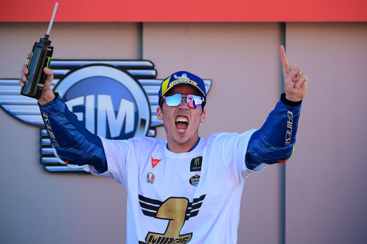 MotoGP Valencia, Morbidelli Menang, Joan Mir Juara Dunia
