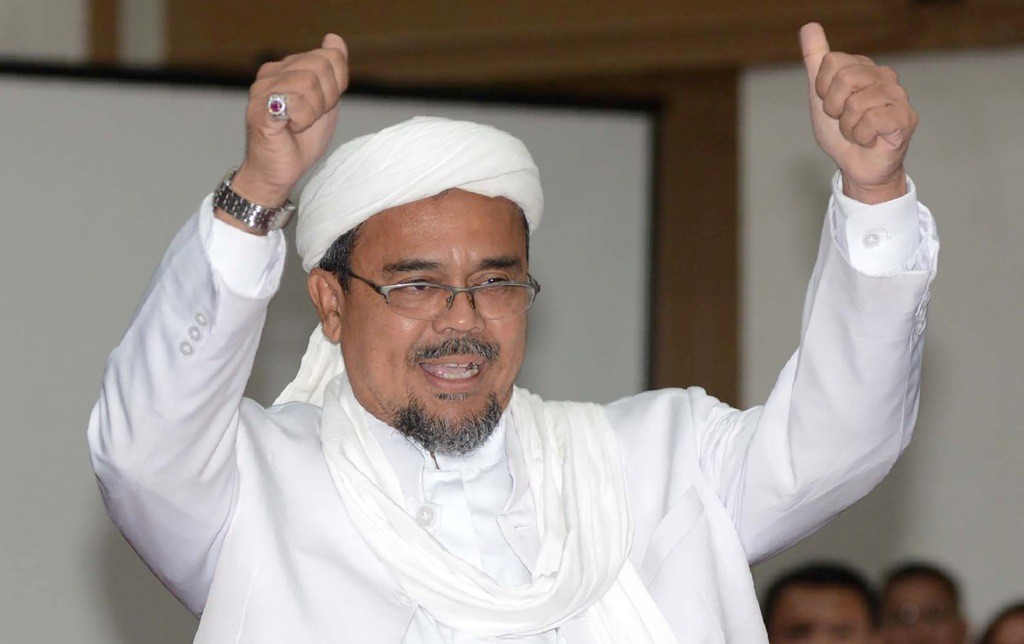 Rizieq Shihab/AFP/Raisan Al Farisi.