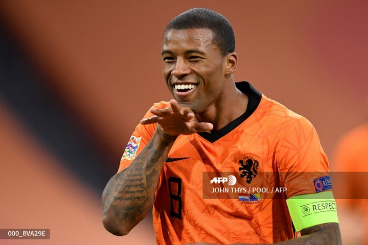 Wijnaldum Lega Bisa Mengembalikan Tren Kemenangan Belanda