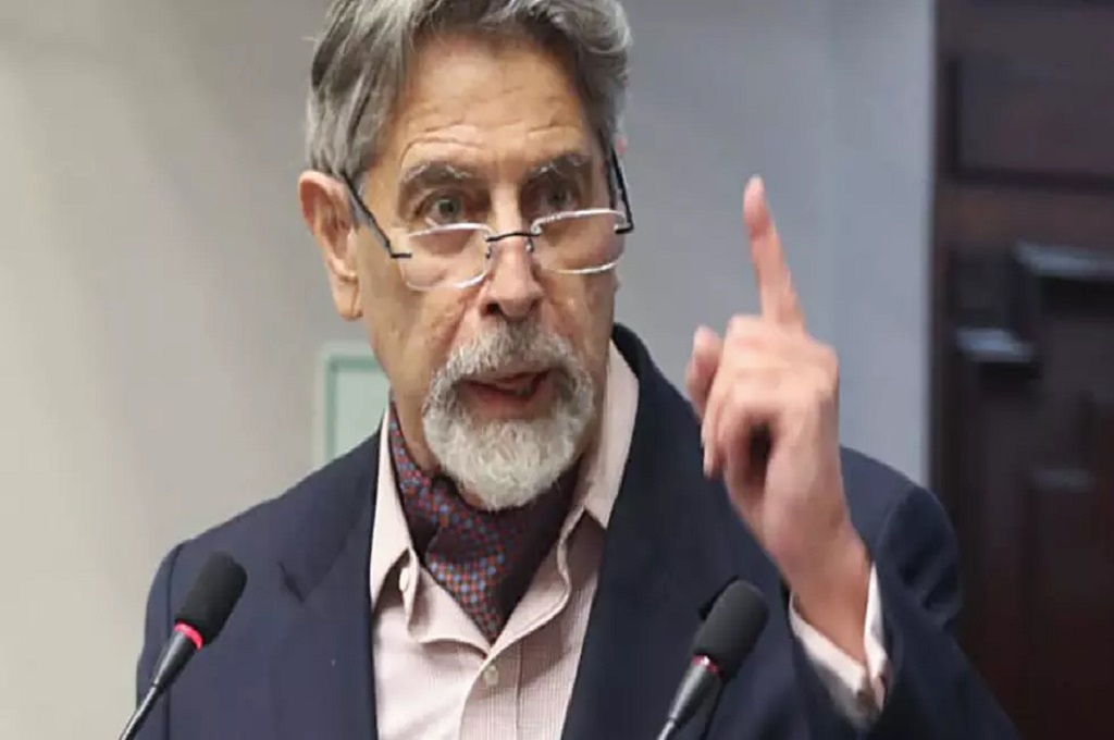 Francisco Sagasti menjadi presiden interim Peru usai mundurnya Manuel Merino. (AFP)