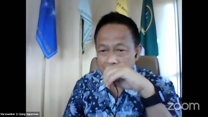 Alumnus IPB, Ujang Suparman yang kini menjadi Presdir di PT Pijar Nusa Pasifik. Foto: Dok. IPB