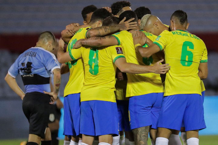 Kualifikasi Piala Dunia 2022: Brasil Tekuk Uruguay 2-0