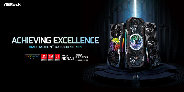 ASRock Rilis Kartu Grafis Kustom Radeon RX 6800 Series