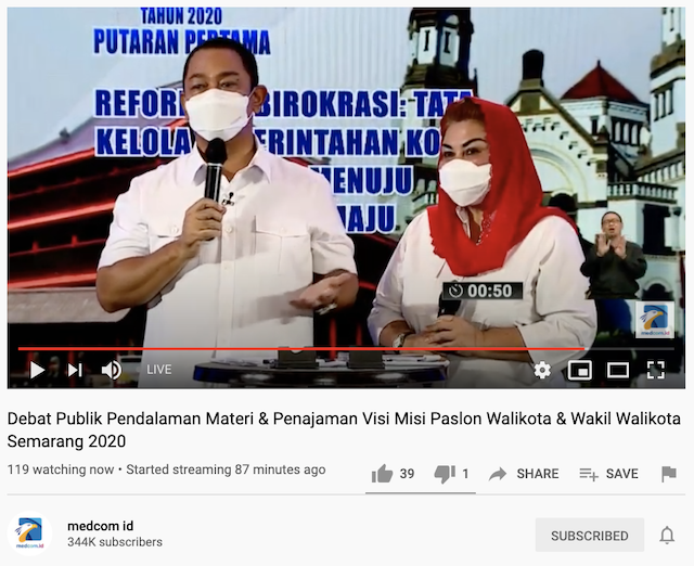 [Cek Fakta] Cawalkot Semarang Hendi Sebut Investasi Masuk Semarang Pada  2019 Senilai Rp37 T, Dulu Kurang Rp1 T? Ini Faktanya